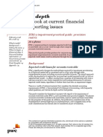 IFRS 9 - Impairment - Provision Matrix - Practical Guide