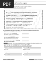 6b Past Simple (Affirmative) Regular