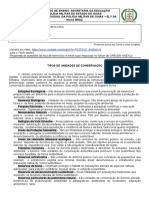 Assista Ao Vídeo: - Leia o Texto Abaixo - Responda As Questões Da Lista de Exercícios e Envie Suas Respostas No Fórum Do GR8 (EM ANEXO)