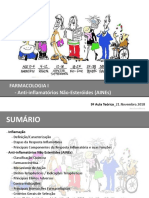 AULA T9 - Anti-Inflamatórios Não Esteróides