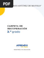 Carpeta de Recuperacion 3ero Secundaria K