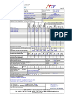 Annex To Solar KEYMARK Certificate Issued Summary of EN 12975 Test Results, Licence Number