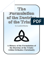 The Formulation of The Doctrine of The Trinity