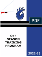 Off Season Program 2023