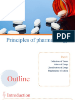 Lecture 1.1 Principles of Pharmacology SY 2021