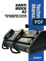 Scanbridge A2 Skanti: Communication Console For GMDSS Sea Area A2