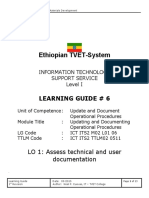 Ethiopian TVET-System: Learning Guide # 6