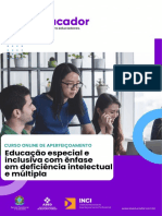 Apostila Sobre Deficiência Intelectual e Múltipla