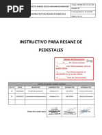 20Y004-InS-OC-LAT-001 Instructivo para Resane de Pedestales Rev01