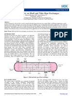 An Over View On Shell and Tube Heat Exchanger