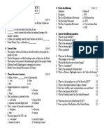 Class 5 Social Studies Final Exam