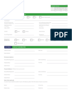 Information Form - Fillable