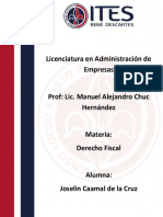 Ensayo Derecho Fiscal