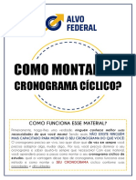 1 Como Montar Um Cronograma Ciclico - Alvofederal - Material Gratuito