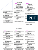 7-Days Menu Plan 24102022