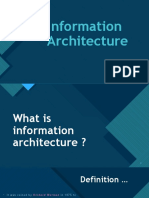 Information Architecture