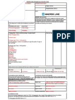 Multimodal Dangerous Goods Form