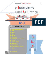 Bioinformatics by MHN