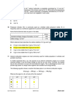 Chemical Energetics Revision Exercise Solutions