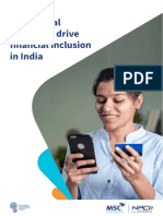 Digital Payments Driving Financial Inclusion