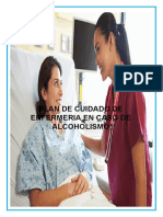 Plan de Cuidado de Enfermeria en Caso de Alcoholismo