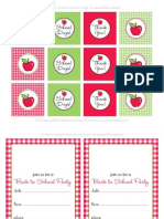 School Days Printable Collection by Anna and Blue Paperie