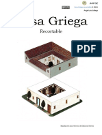 Casa Griega Recortable