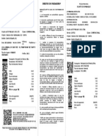 Documento Auxiliar de Bilhete de Passagem Eletrônico Bilhete de Embarque