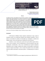 Trajetória Do Feminismo Negro No Brasil