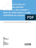 CSTB Guide Mise en Oeuvre Douche Accessible Zero Ressaut 5