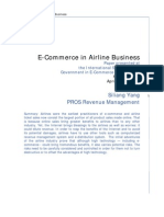 E-Commerce in Airline Business