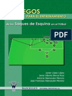 80 Juegos para El Entrenamiento Saques de Esquina