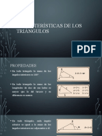 Características de Los Triángulos