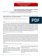 A Perspectiva Dos Sistemas de Logística Direta e Logística Reversa o Caso de Uma Companhia No Ramo Industrial de Bebidas