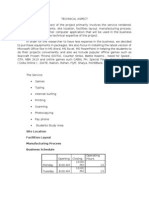 Site Location Facilities Layout Manufacturing Process Business Schedule