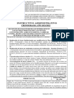 Instructivo Administrativo 2021-2022