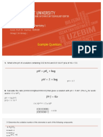 UZEBIM - PHA 110 - Example Questions