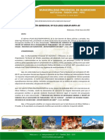 Resolucion Nº015-2022 Presupuesto Analitico-Veredas Cupiche. Ok