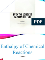 Enthalpy of Reaction