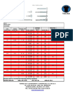 Ficha Tecnica Pija Punta Broca