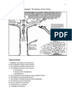 Ecumenism The Heresy of Our Times