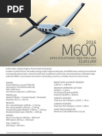 Piper M600 Specifications and Pricing