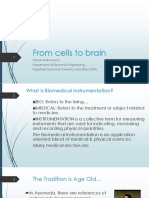 From Cells To Brain