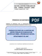 TDR Consultor Parque de La Aventura