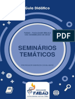 Guia Didático - Seminarios Tematicos.