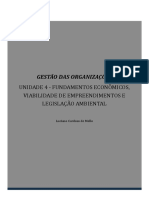 UNIDADE IV - Curso - 222RGR1377A - GESTÃO DAS ORGANIZAÇÕES