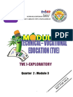 TVE I EXPLORATORY Quarter 2 Module 3