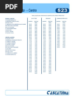 Alto Boa Vista Centro: Itinerário - Horário