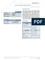 Motors Liquidation Company - Strategic Analysis Review: Company Snapshot Company Overview