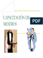 Capacitación A Meseros